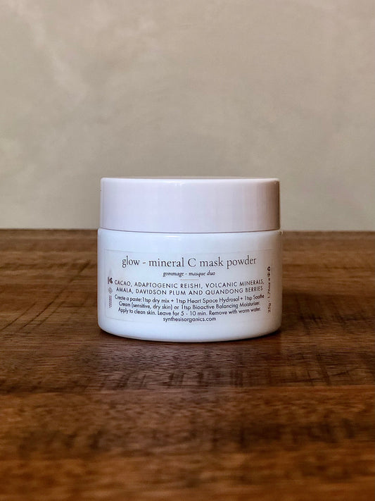Glow Mineral C Mask Powder, Synthesis Organics
