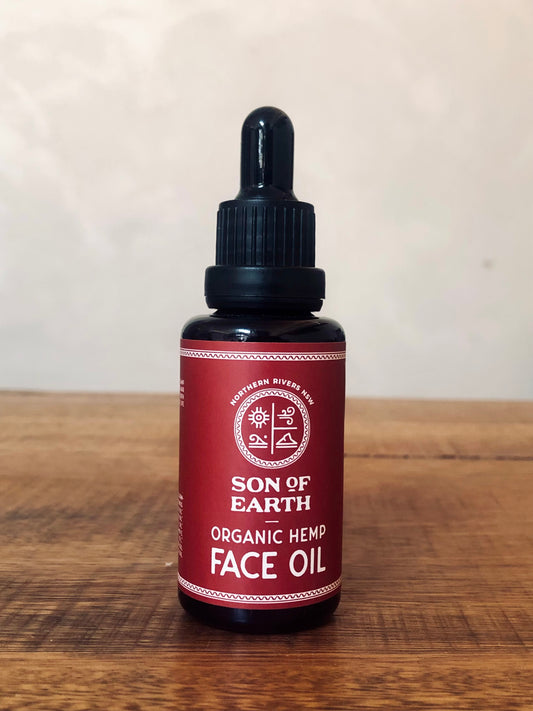 Organic Hemp Face Oil, Son of Earth