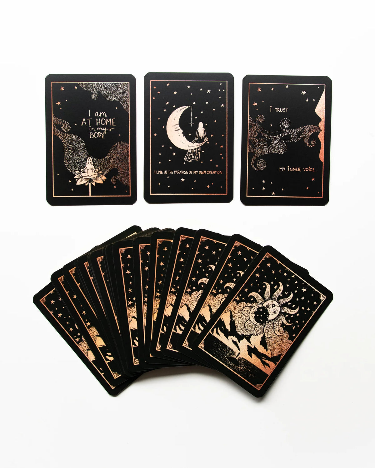 Affirmation Cards, Dreamy Moons
