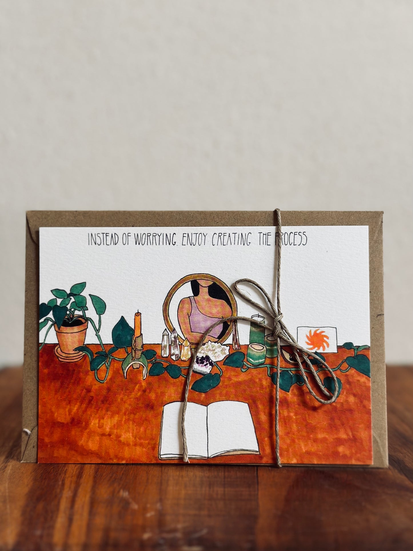 Creativity Message Card, Asuka Art
