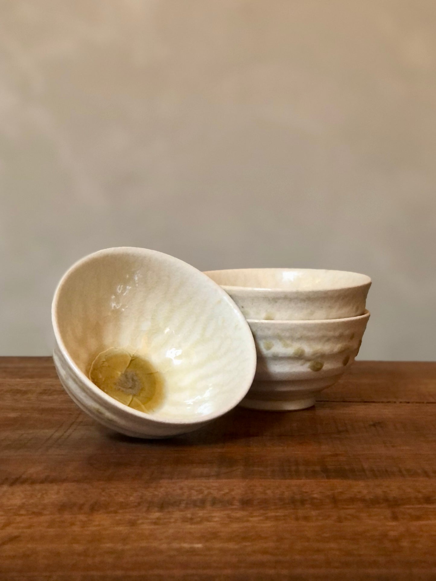 White Moss Tea Bowl