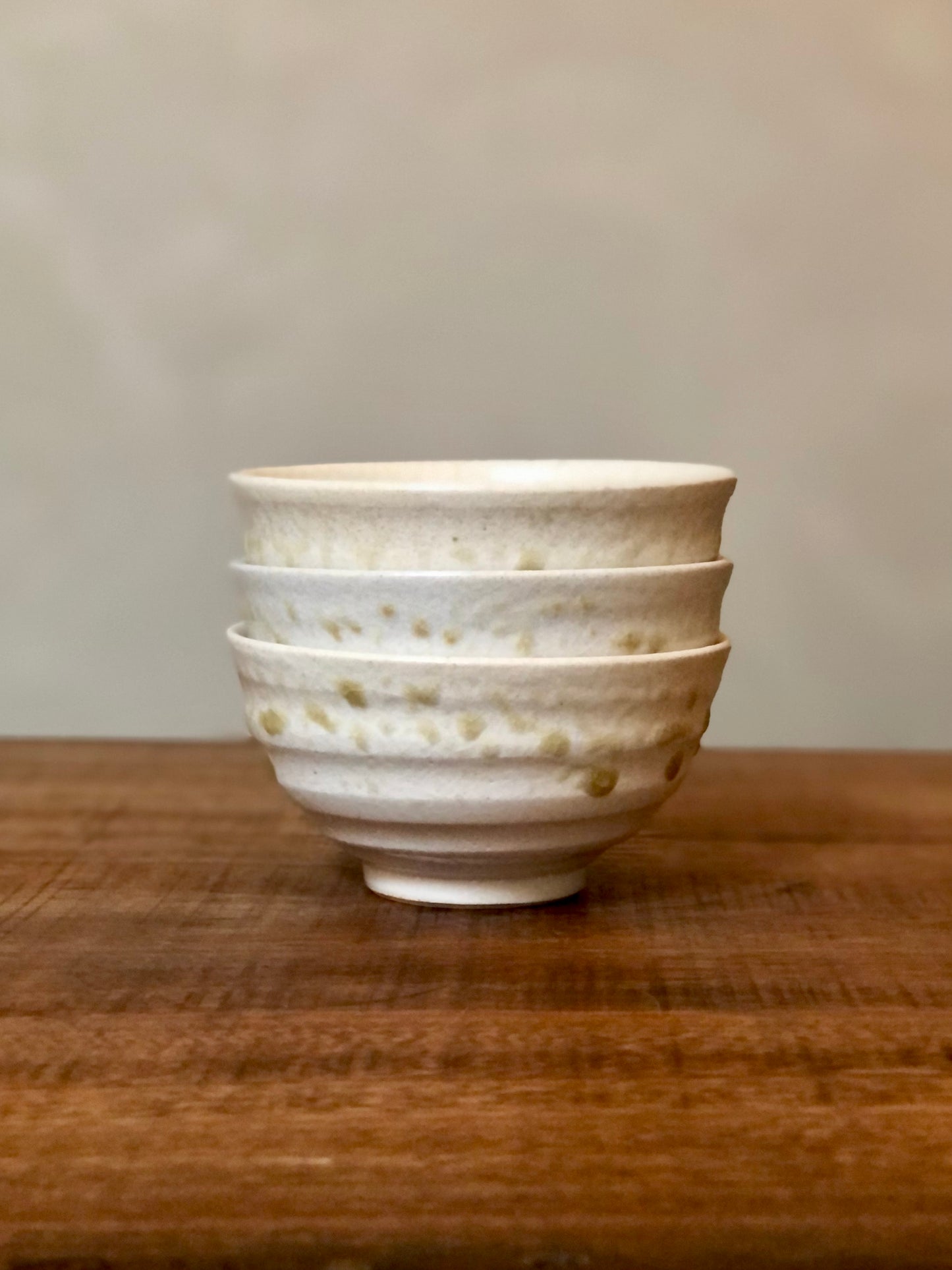 White Moss Tea Bowl