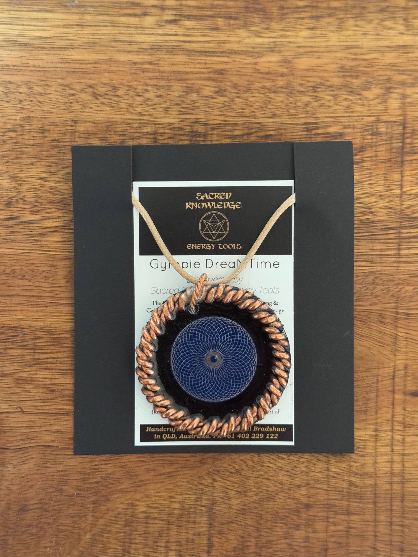 5G Shield Tensor Pendant, Sacred Knowledge Energy Tools