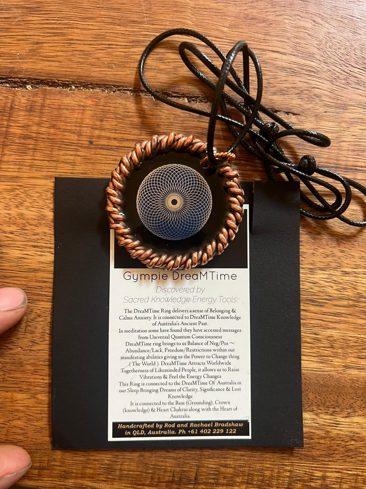 5G Shield Tensor Pendant, Sacred Knowledge Energy Tools