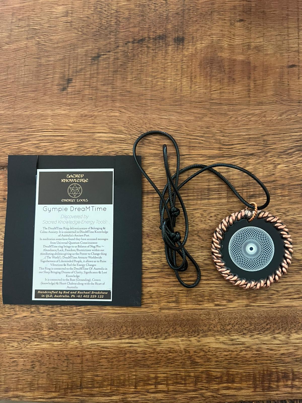 5G Shield Tensor Pendant, Sacred Knowledge Energy Tools