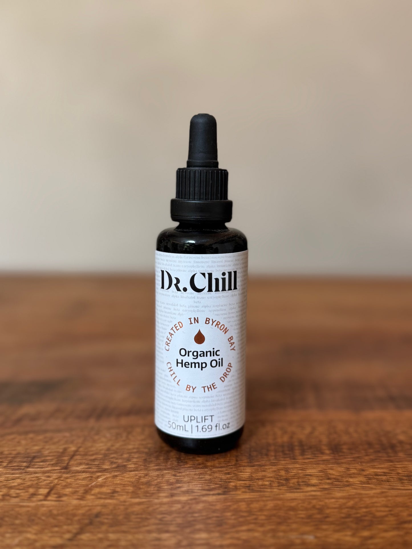 Uplift: uplifts mood, Organic Hemp Oil, Dr. Chill