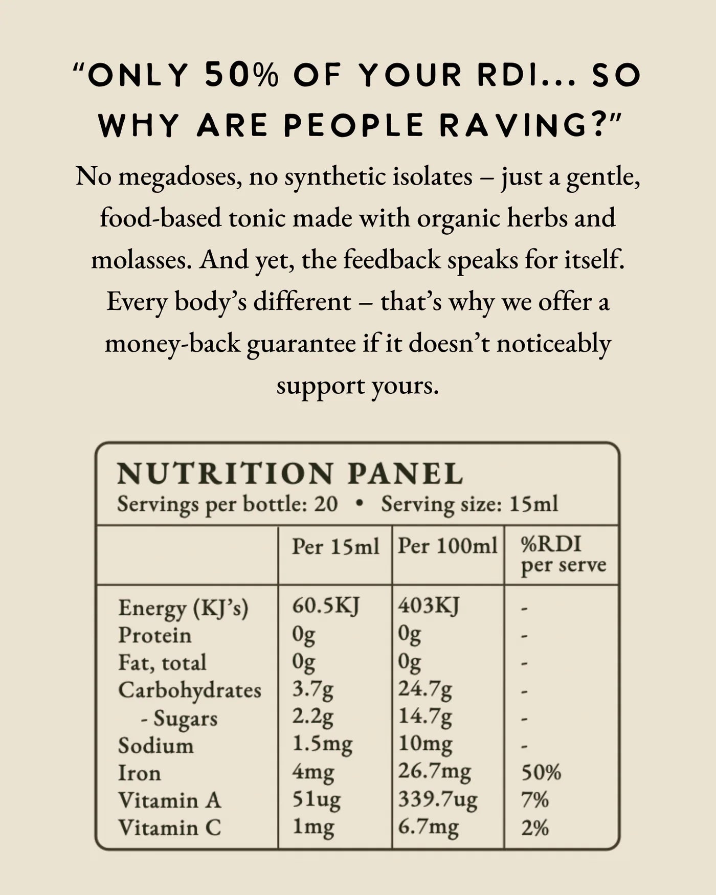 Iron Restore, Great Spirit