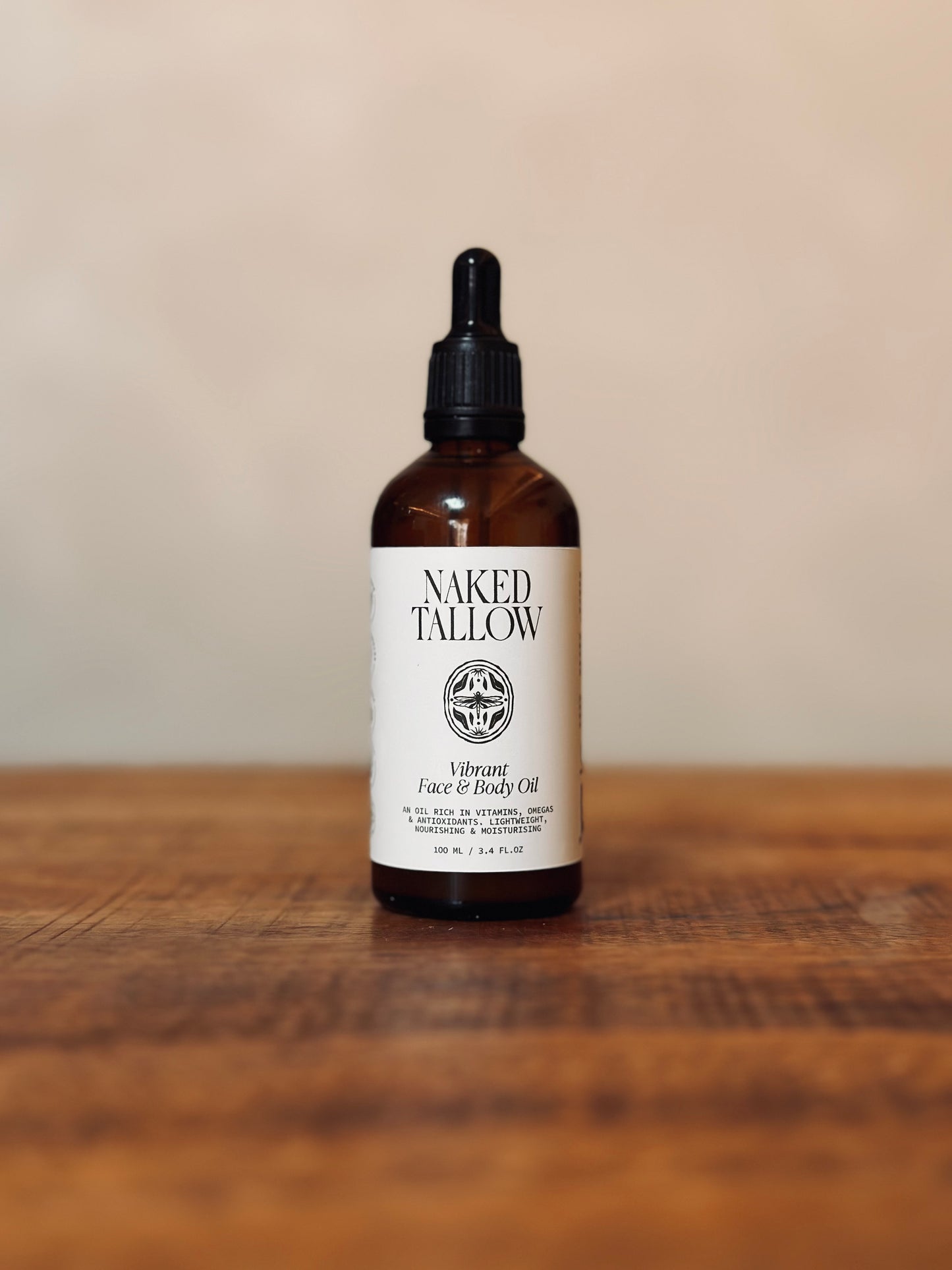 Vibrant Face & Body Oil, Naked Tallow