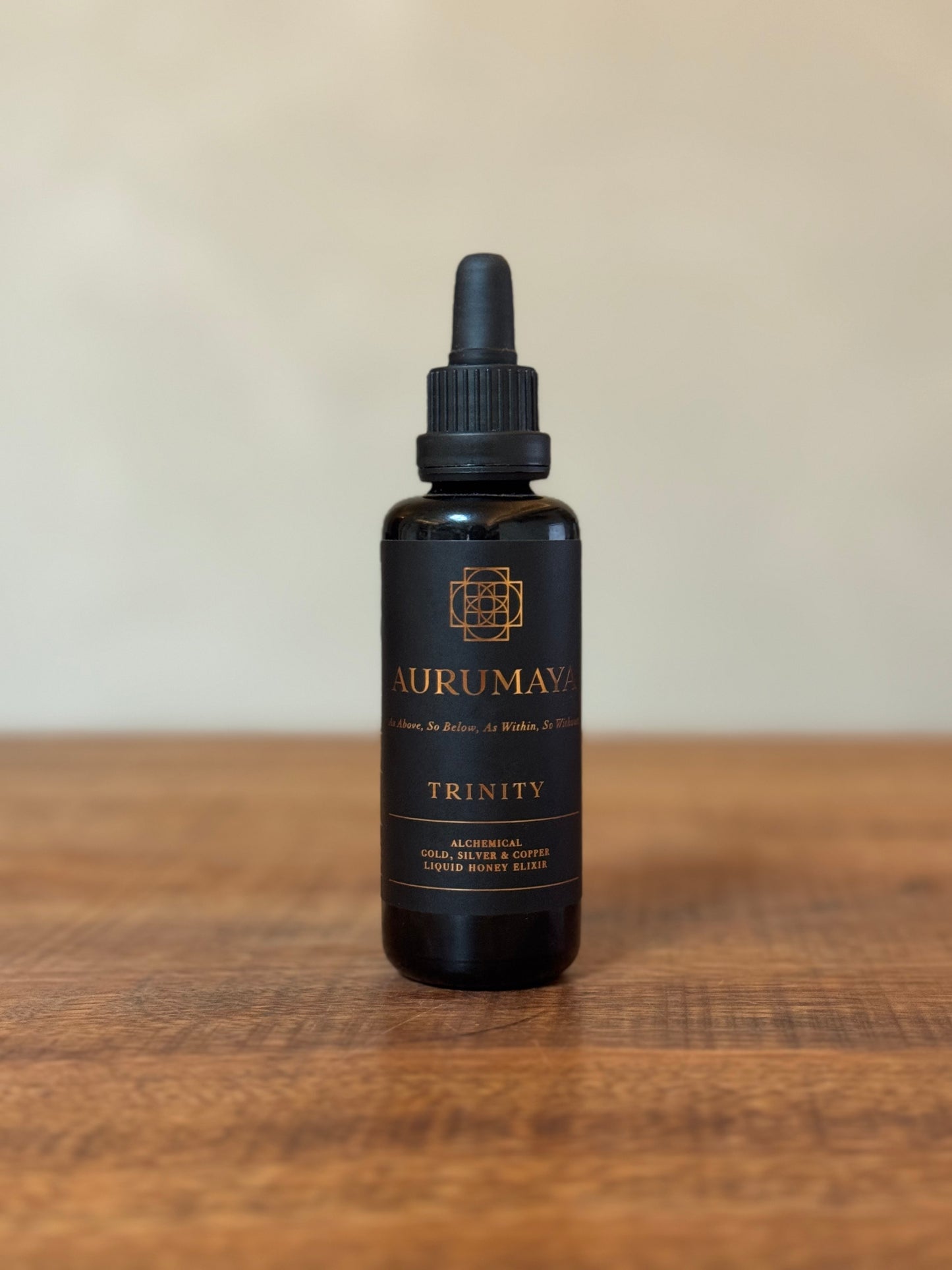 TRINITY / Liquid Plasma Honey with Copper, Silver & Gold ~ Temple Tonic 23.5Hz, Aurumaya