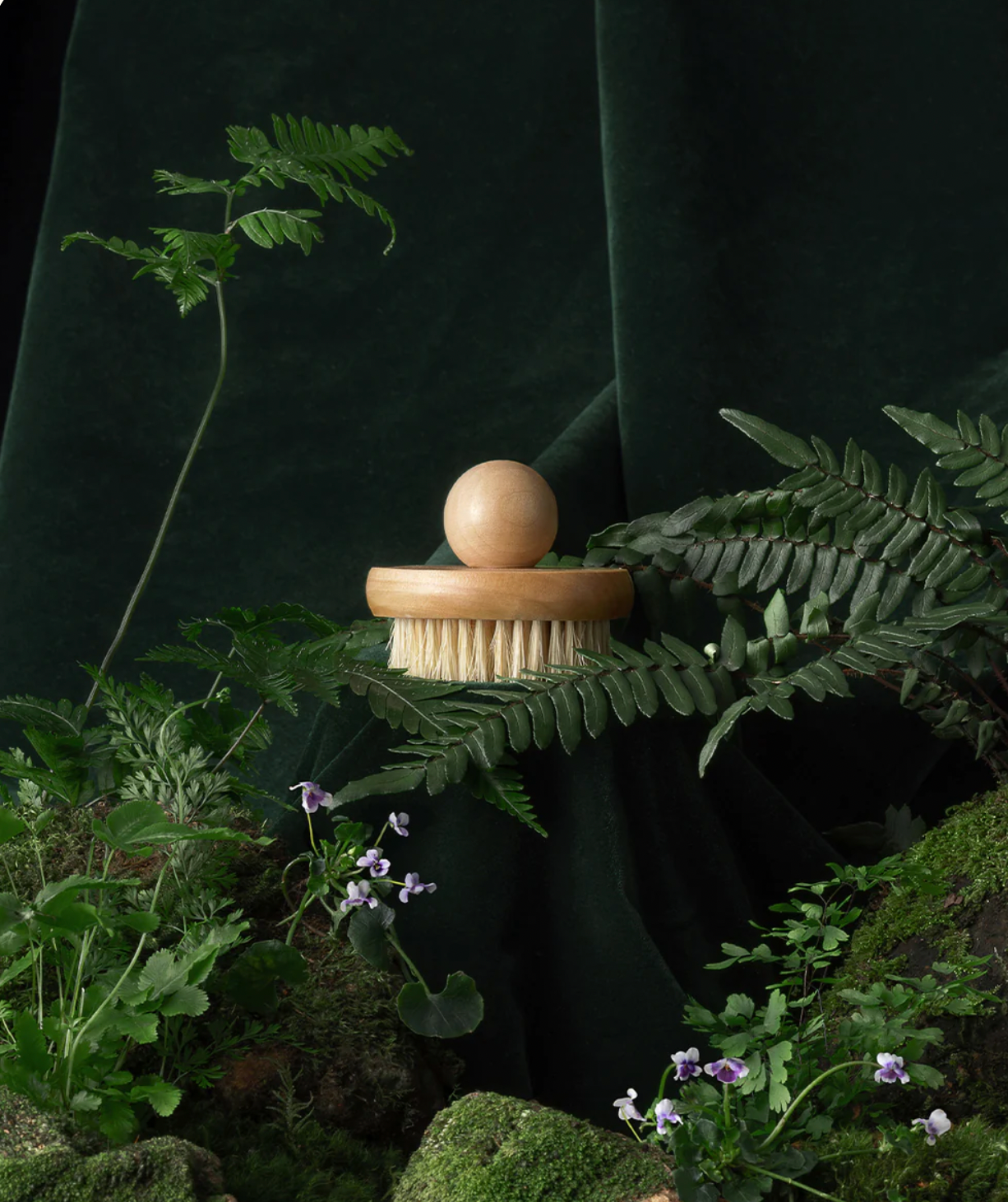 Lotus Body Brush, Bluem