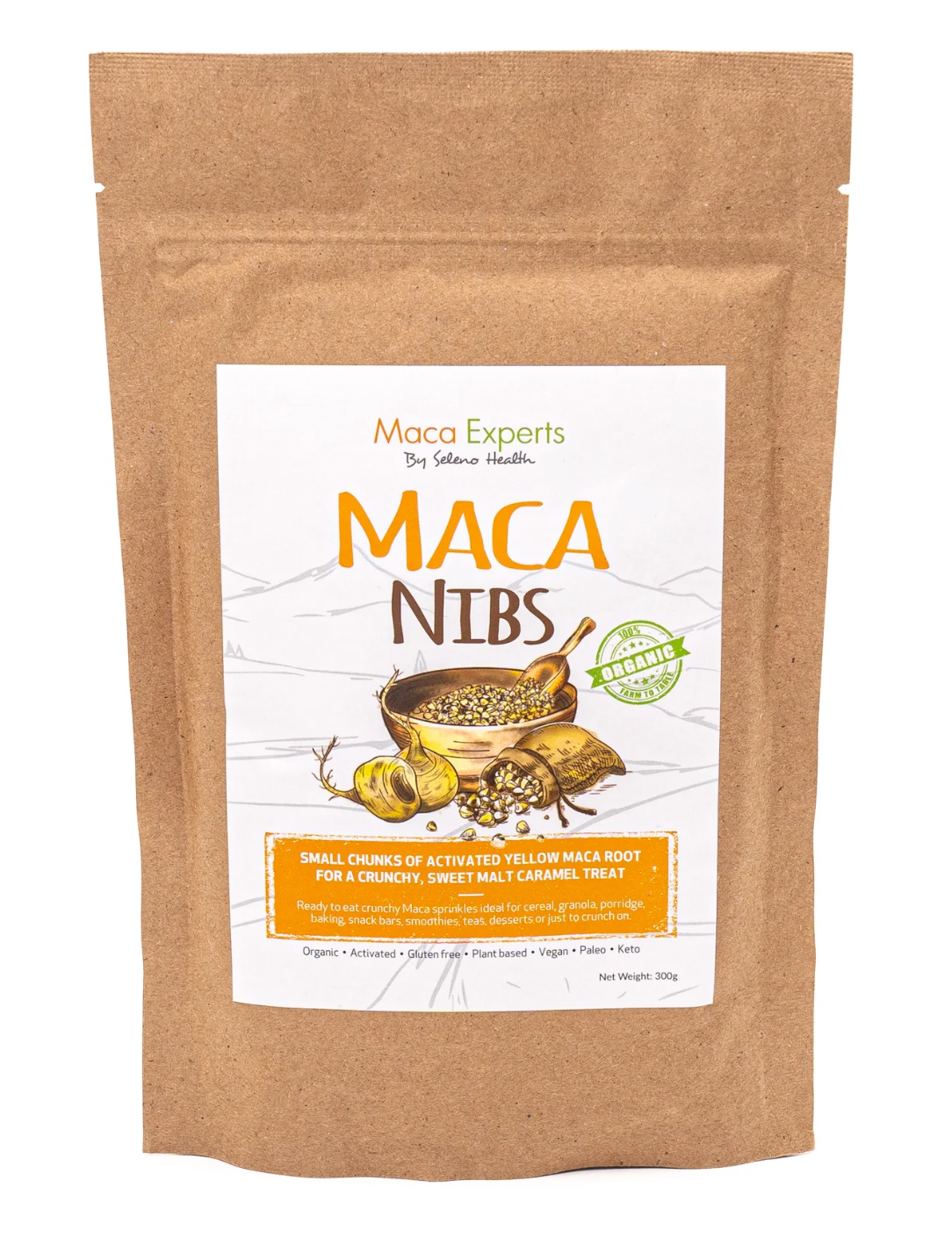 Maca Nibs, Seleno Health