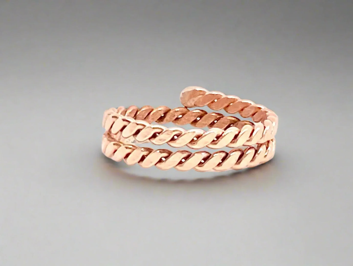 BTS Royal Cubit Wrap Around Unisex Ring, Sacred Knowledge Energy Toold