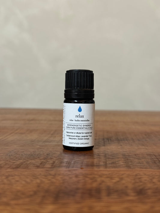 Relax Essential Oil Synergy, Synthesis Organics