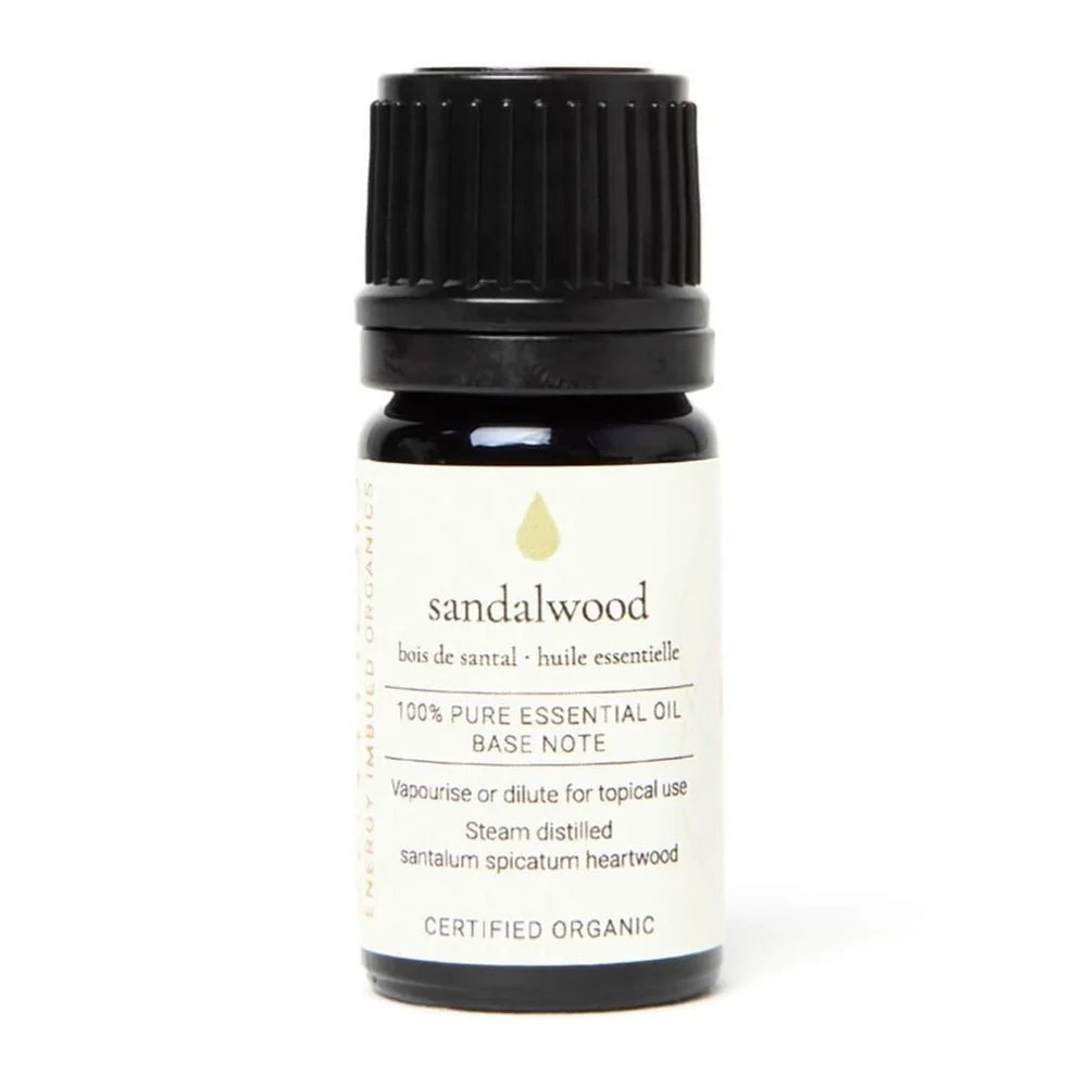Sandalwood Certified Organic Essential Oil, Synthesis Energy Imbued Organics