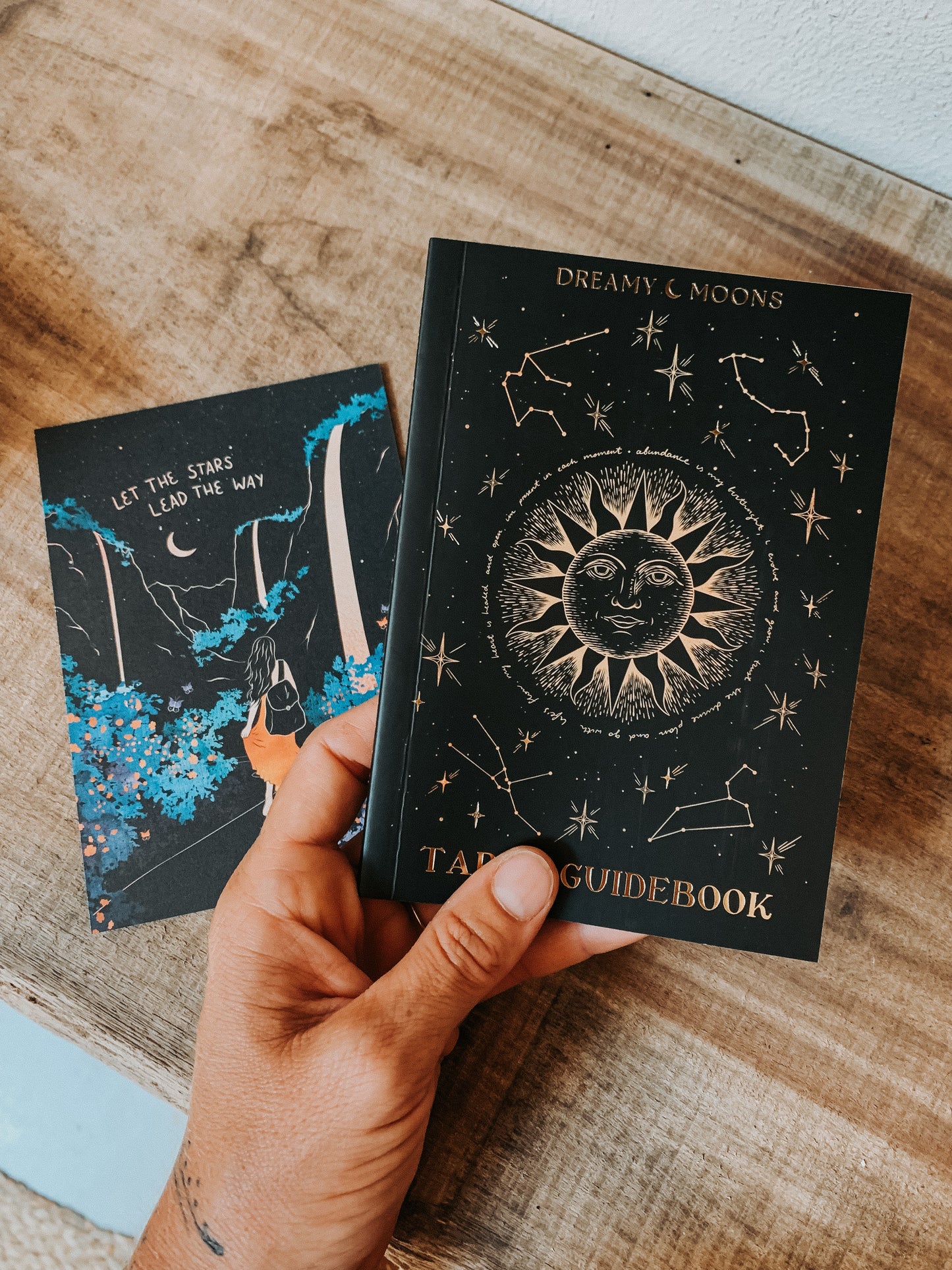 Tarot Cards, Dreamy Moons