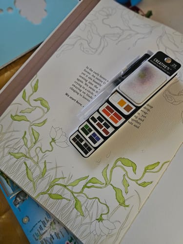 Innerscapes art journal, Dreamy Moons