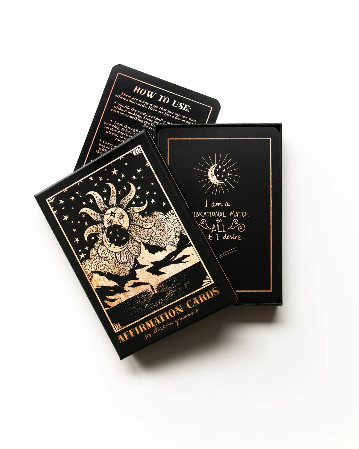Affirmation Cards, Dreamy Moons