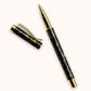 Celestial Rollerball Pen Black Ink, Dreamy Moons