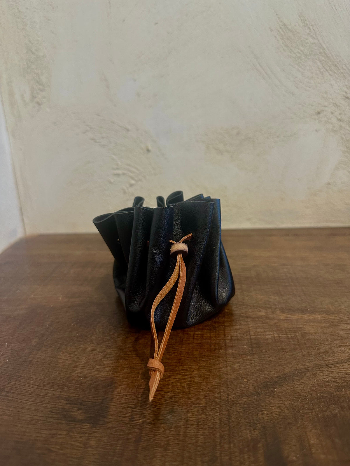 Leather Pouch - Black