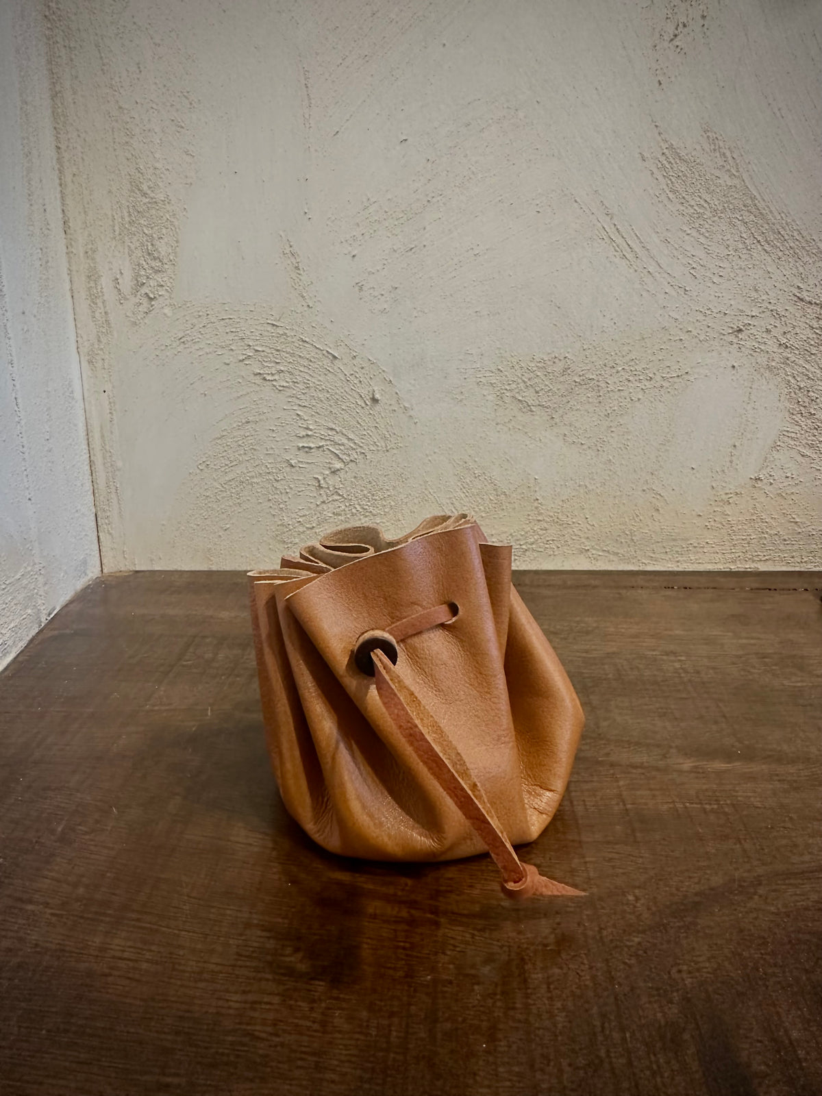 Leather Pouch - Tan
