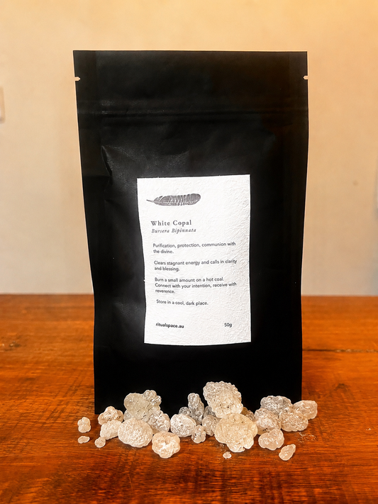 White Copal, Ritual Space