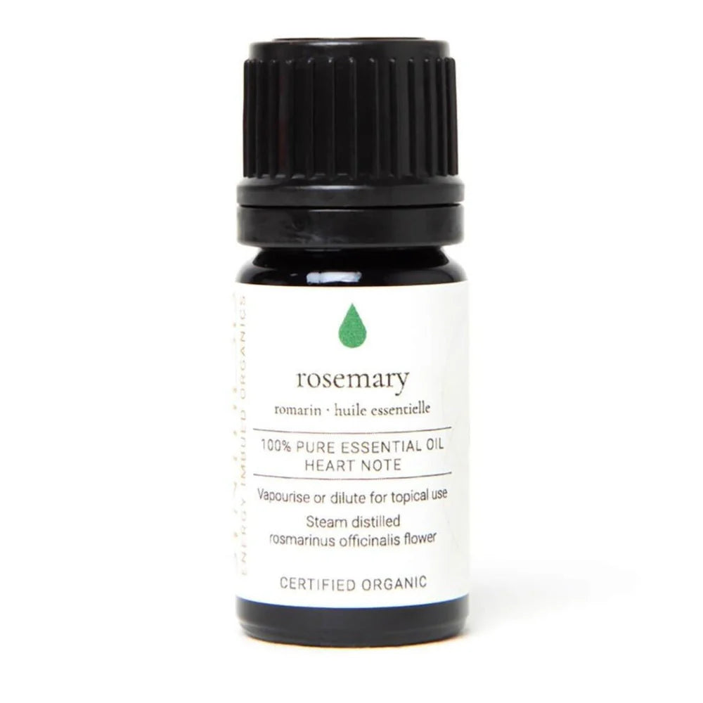 Rosemary Certified Organic Essential Oil, Synthesis Energy Imbued Organics
