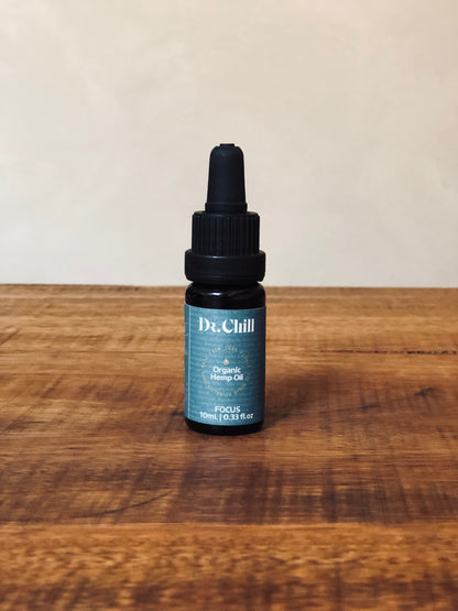 Focus: calm motivation - Organic Hemp oil, Dr. Chill
