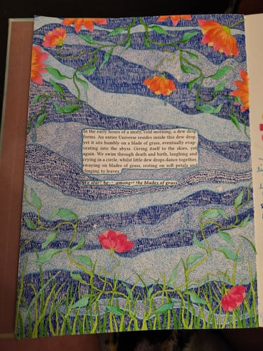 Innerscapes art journal, Dreamy Moons