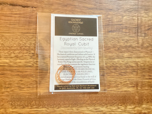 BTS Royal Cubit Wrap Around Unisex Ring, Sacred Knowledge Energy Toold