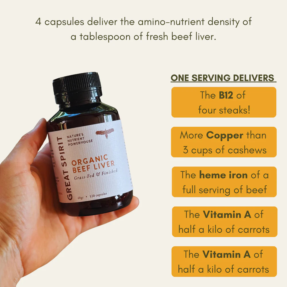 Organic Beef Liver, Great Spirit