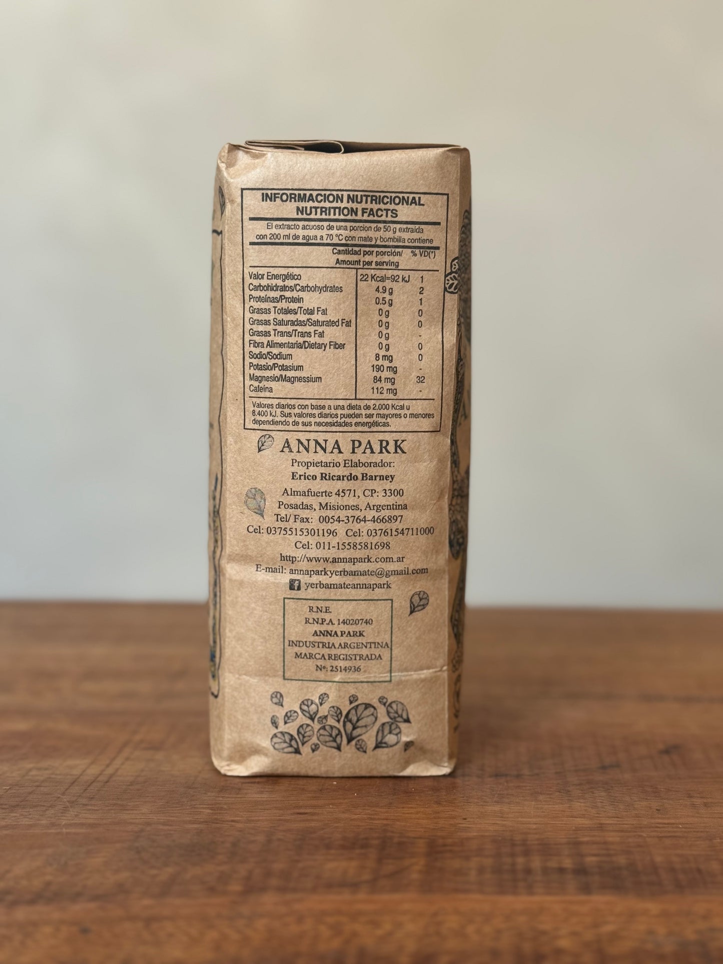 Yerba Mate, Anna Park