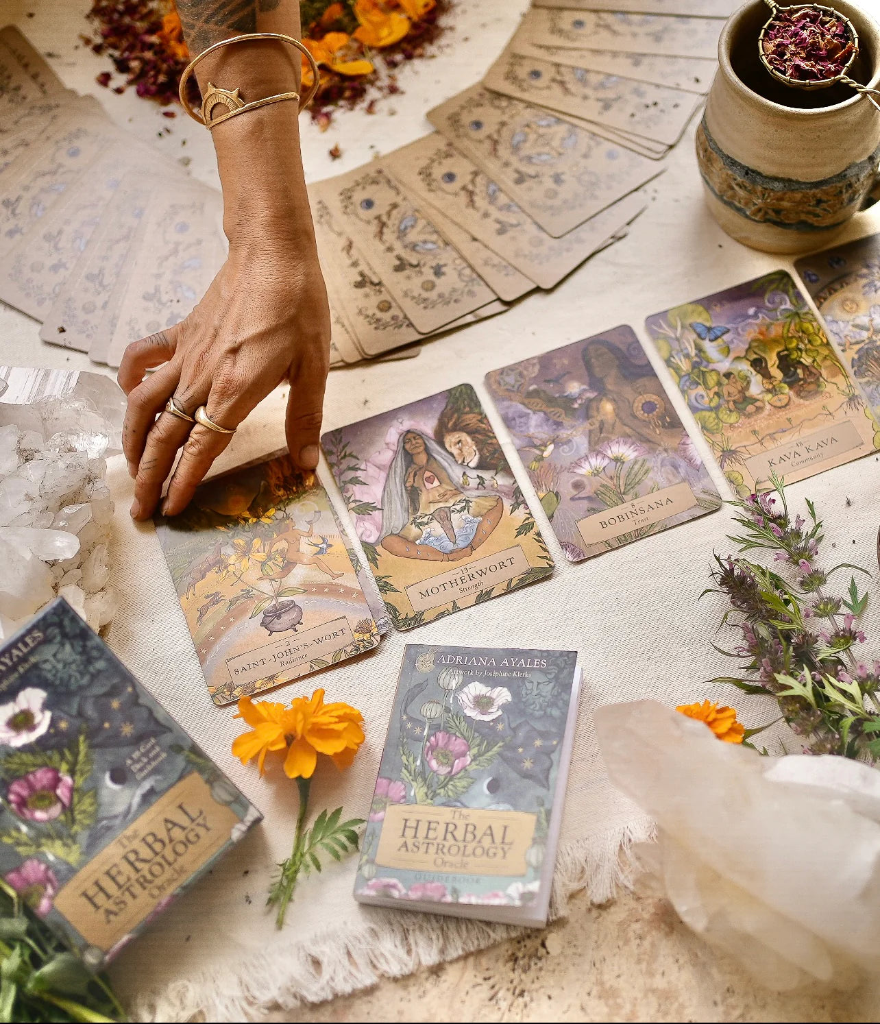 The Herbal Astrology Oracle Guidebook, Adriana Ayales