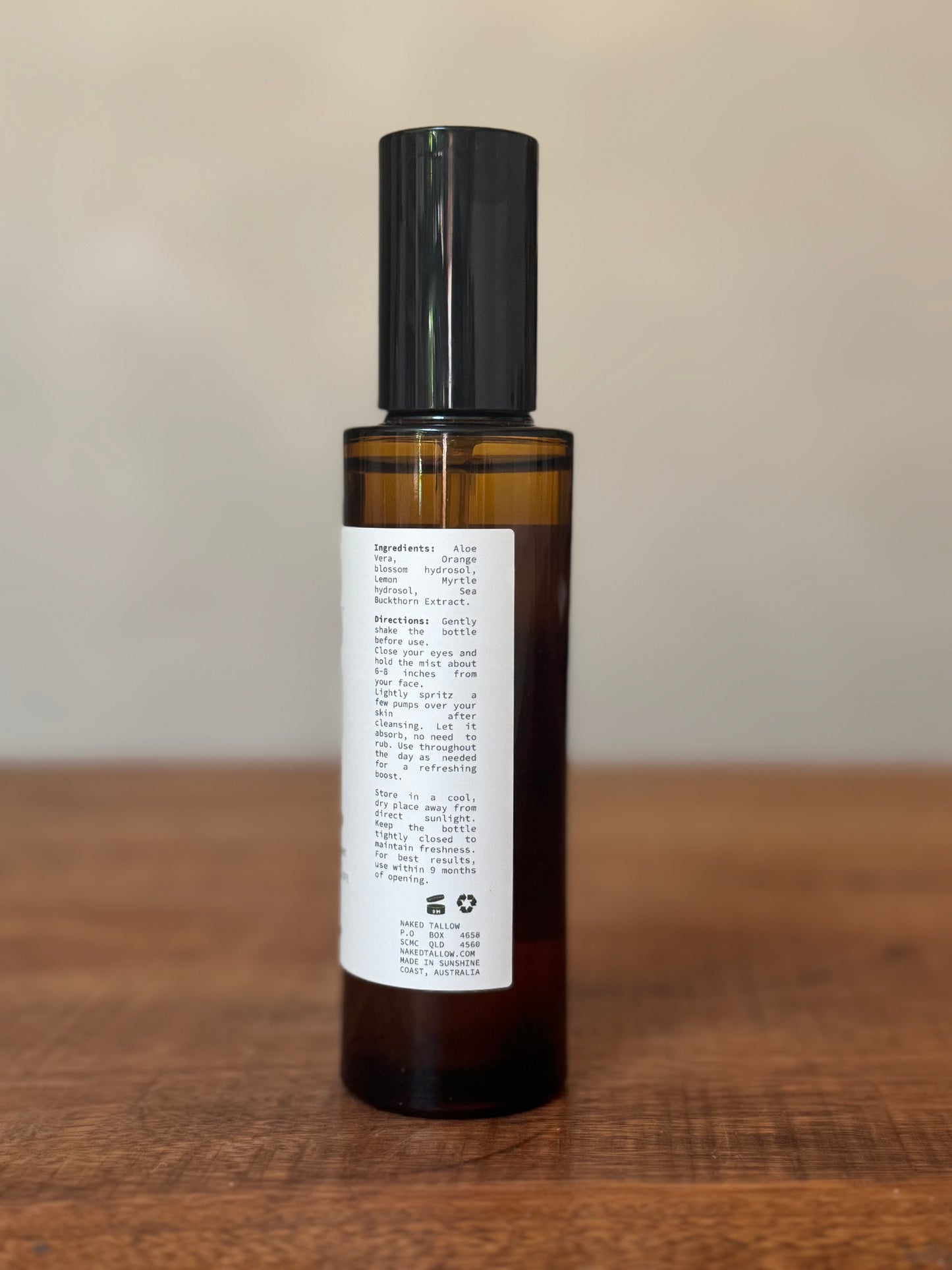 Hydrating Mist, Naked Tallow