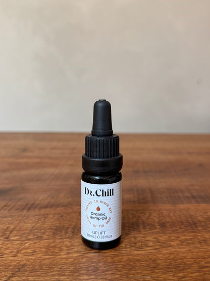 Uplift: uplifts mood, Organic Hemp Oil, Dr. Chill