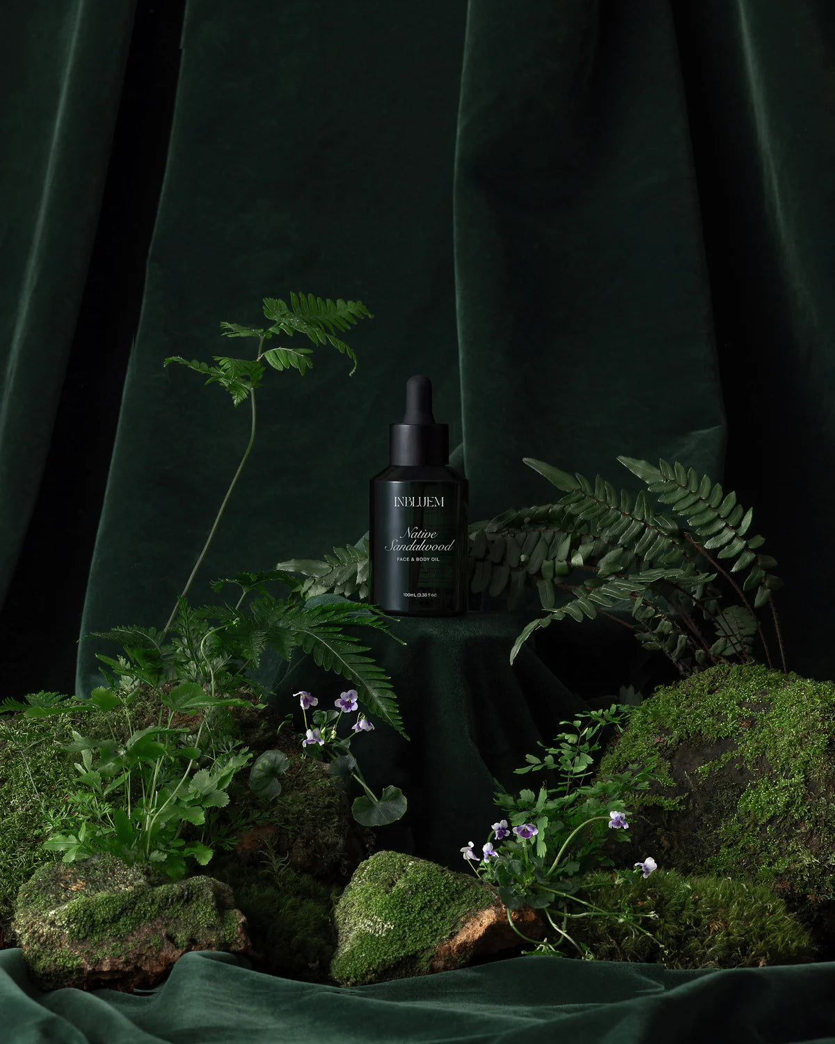 Native Sandalwood Face and Body Oil, InBluem