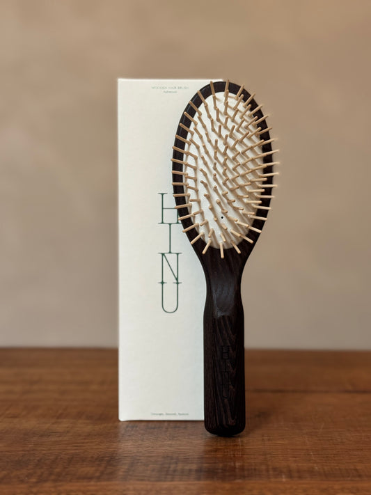 Wooden Hair Brush, Hinu