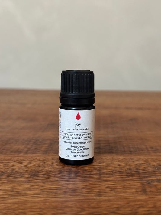 Joy, Essential Oil Synergy, Synthesis Energy Imbued Organics