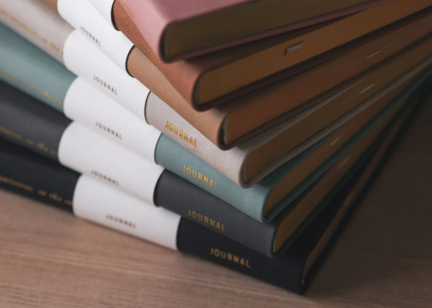 A5 Vegan Leather Blank Journal, Magic of I