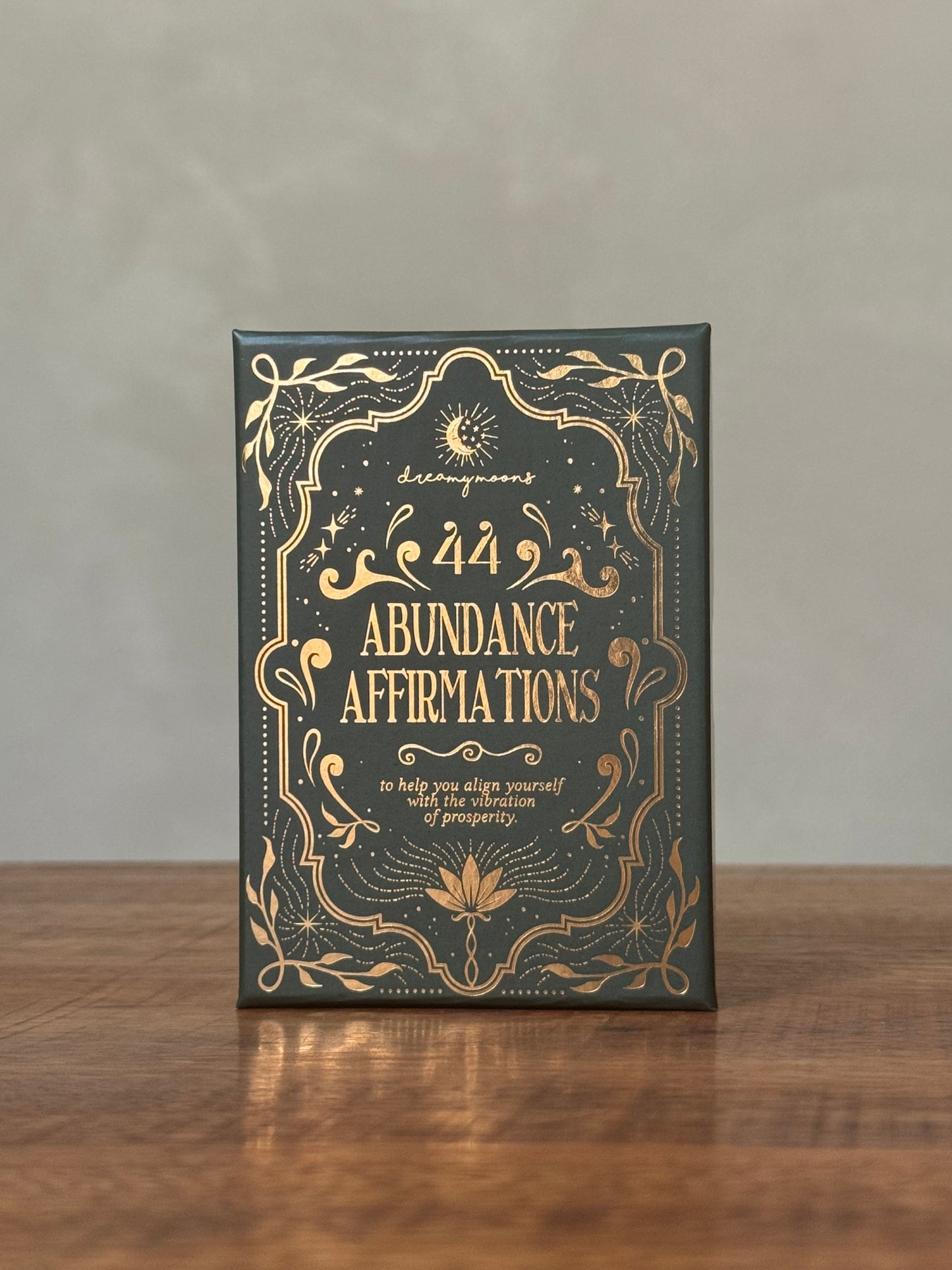 Abundance Affirmations Cards, Deamy Moons