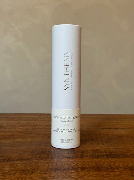 Renew Exfoliating Toner, Synthesis Energy Imbued Organics