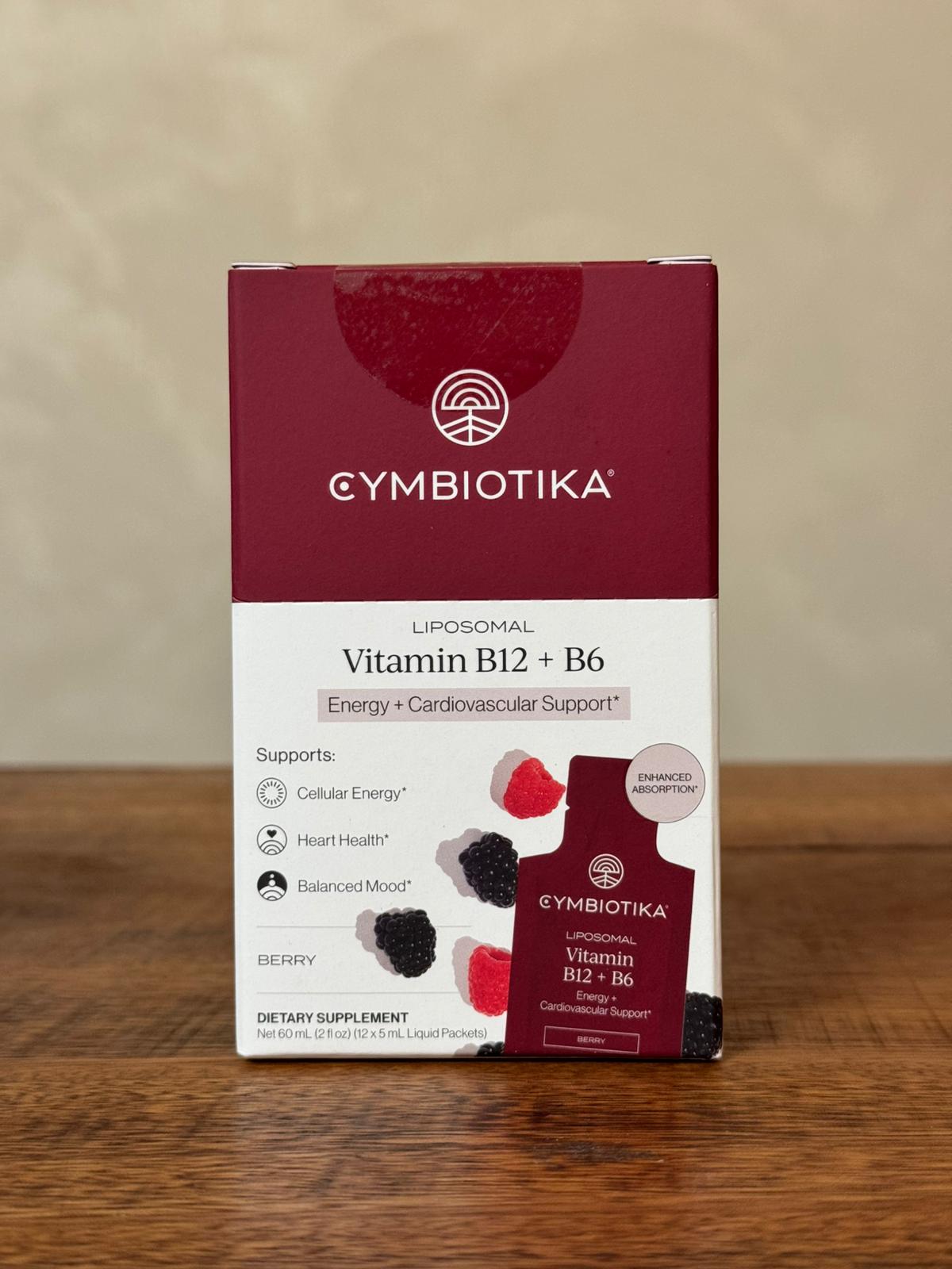 Liposomal Vitamin B12+B6, Cymbiotika