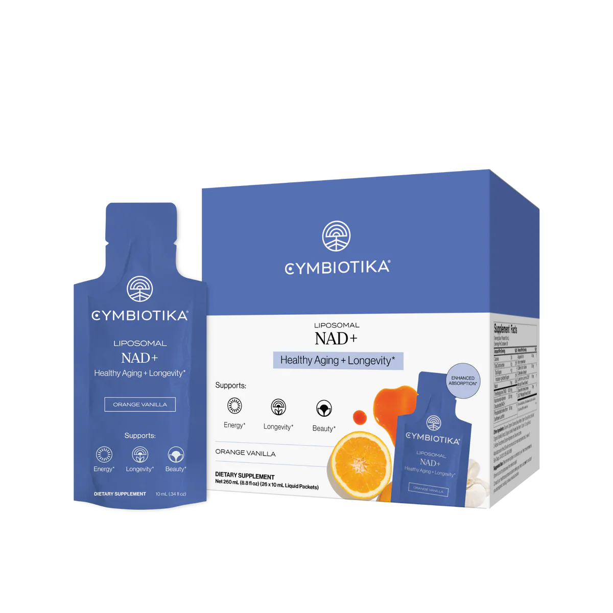 Liposomal NAD+, Cymbiotika
