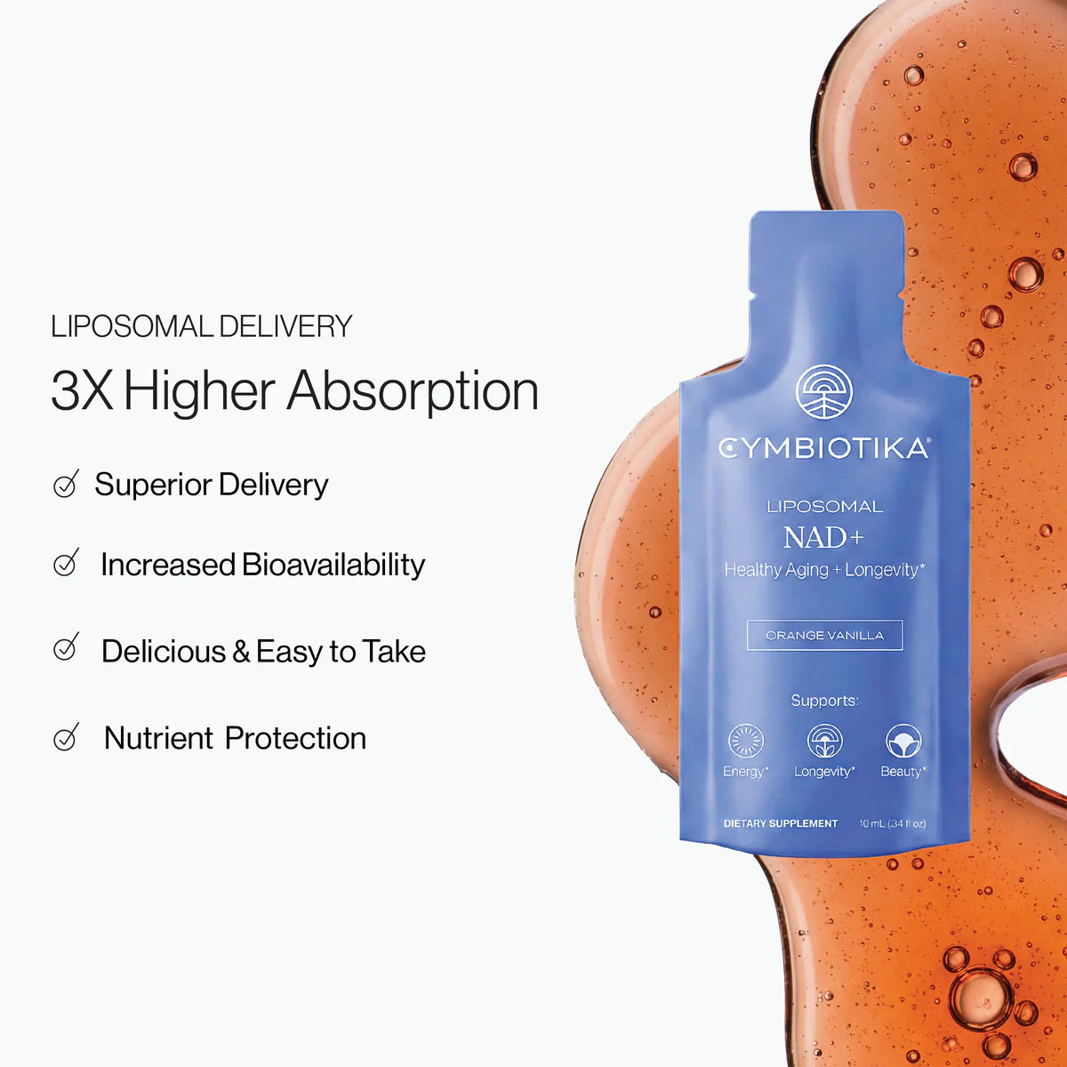 Liposomal NAD+, Cymbiotika