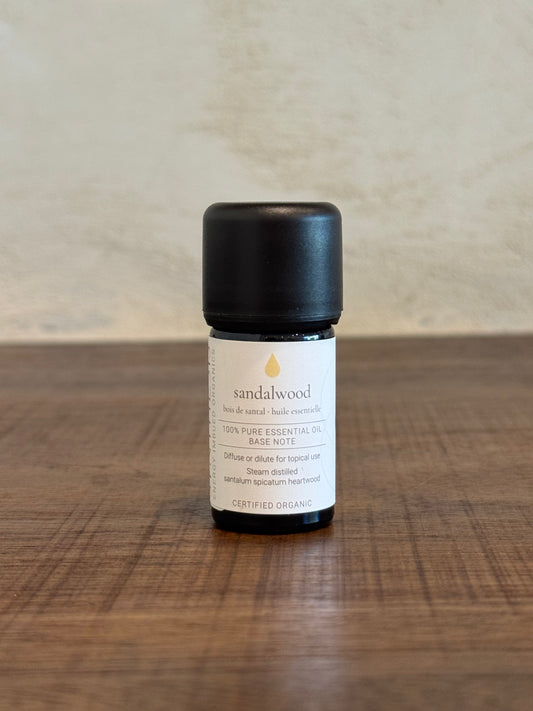 Sandalwood Certified Organic Essential Oil, Synthesis Energy Imbued Organics