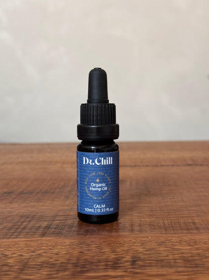 Calm: stress less- Organic Hemp oil, Dr. Chill