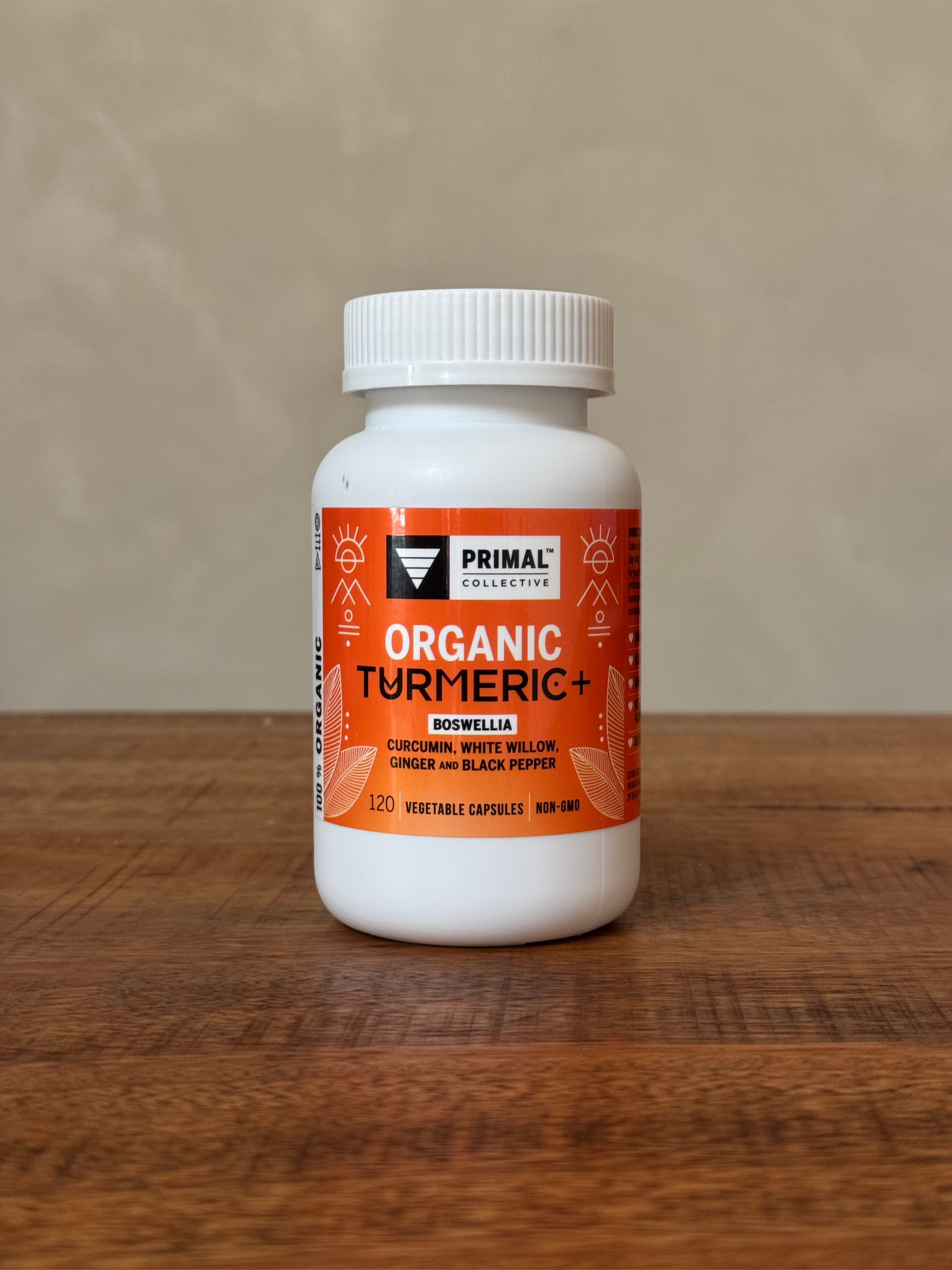 Organic Turmeric +, Primal Collective