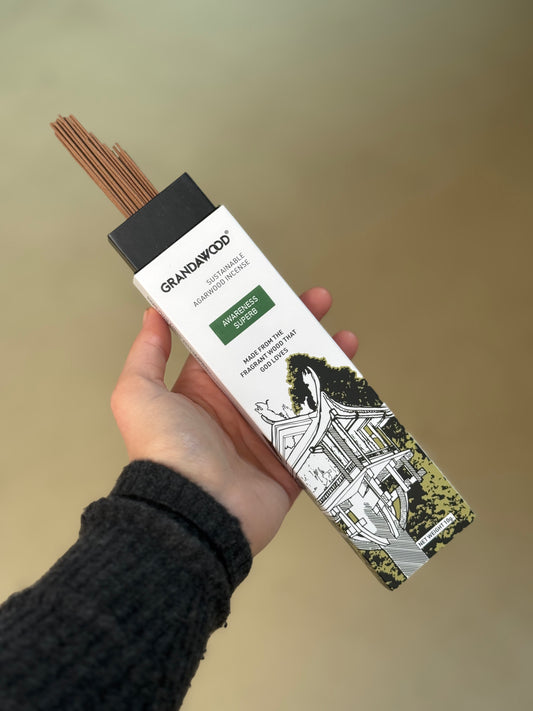 Awareness Superb- Sustainable Agarwood Incense, Grandawood