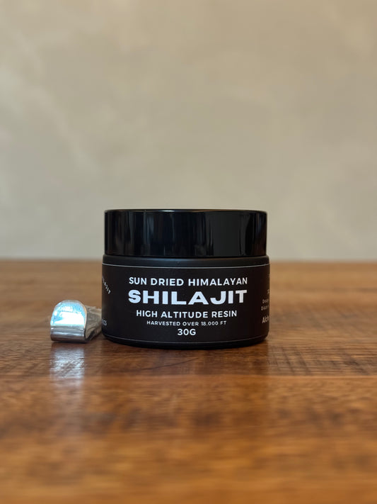 Shilajit - Sun Dried Himalayan High Altitude Resin, Alchemist Organics