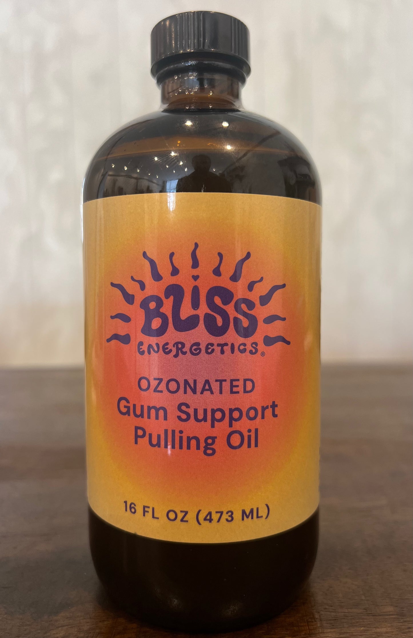 Ozonated Gum Support Pulling Oil, Bliss Energetics (473ml)