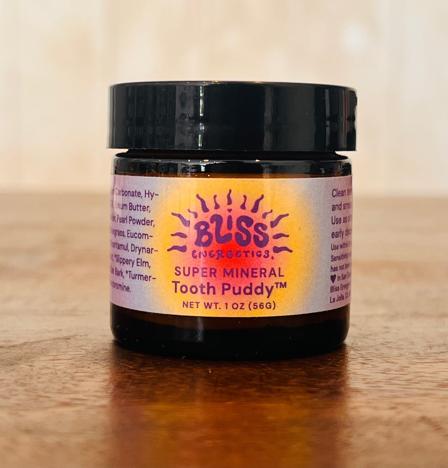 Super Mineral Tooth Puddy, Bliss Energetics
